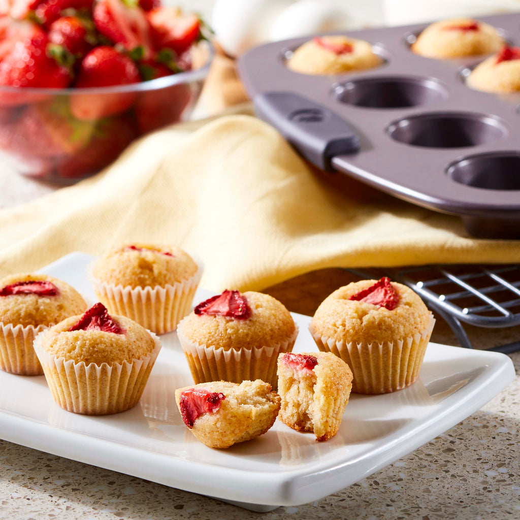 Berry & Toasted Almond Tea Cakes