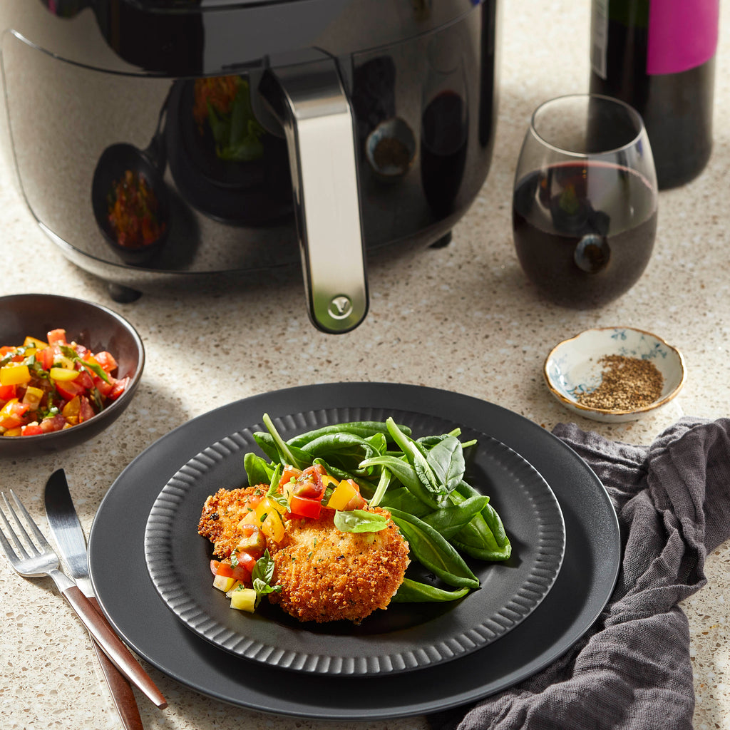 Air Fryer Herb and Parmesan Chicken