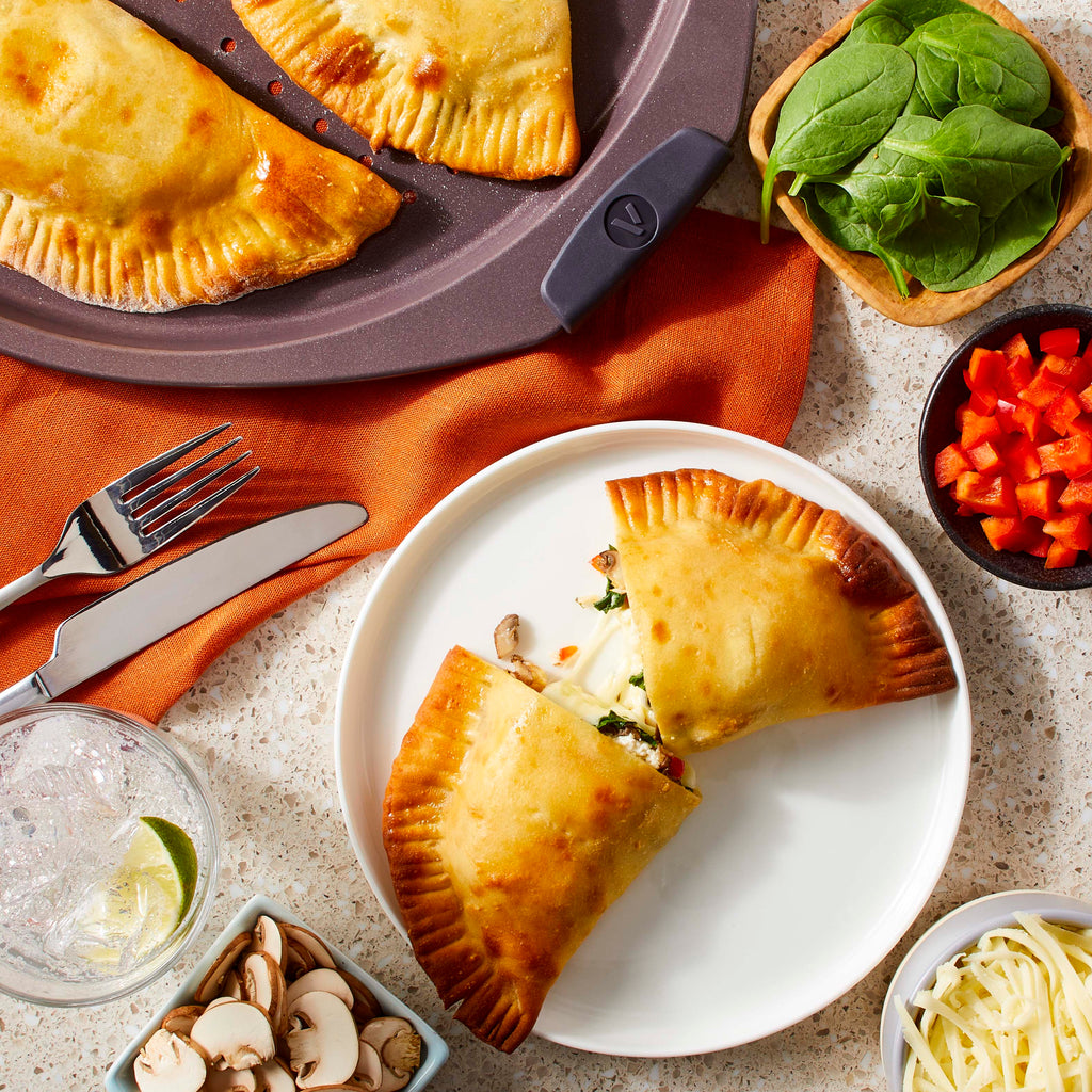 Spinach and Cheese Calzones